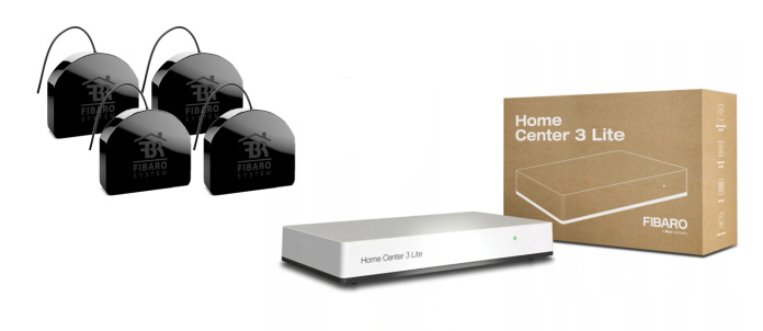 Inteligentny dom zestaw do sterowania urzadzeniami Fibaro HC3L FGS-213